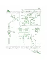 Front Master Cylinder per Kawasaki KX100 2014
