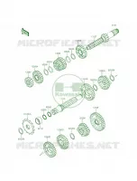 Transmission per Kawasaki KX100 2014