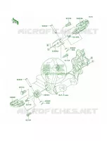 Footrests per Kawasaki KX250F 2013