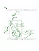 Frame per Kawasaki KX250F 2013