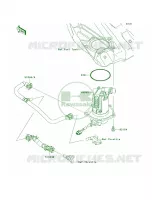 Fuel Pump per Kawasaki KX250F 2013