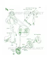 Generator per Kawasaki KX250F 2013
