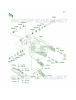 Swingarm per Kawasaki KX250F 2013