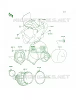 Air Cleaner per Kawasaki KX85 2013