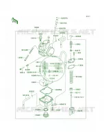Carburetor per Kawasaki KX85 2013