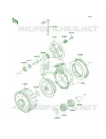 Clutch per Kawasaki KX85 2013