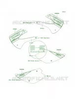 DecalsABF per Kawasaki KX85 2013