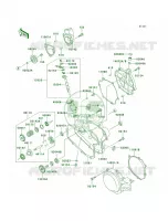 Engine Covers per Kawasaki KX85 2013