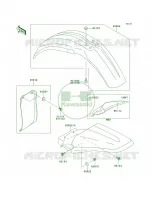 Fenders per Kawasaki KX85 2013
