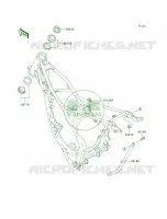 Frame per Kawasaki KX85 2013