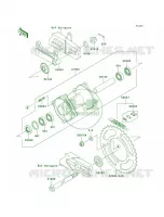 Rear Hub per Kawasaki KX85 2013