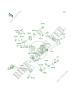 Gear Change Mechanism per Kawasaki KX250F 2012