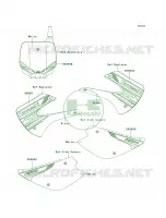 DecalsACF per Kawasaki KX85 2012