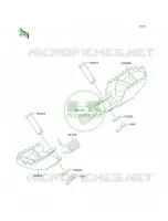 Footrests per Kawasaki KX85 2012
