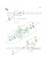 Front Hub per Kawasaki KX85 2012