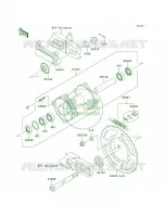 Rear Hub per Kawasaki KX85 2012