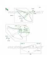 Side Covers per Kawasaki KX85 2012
