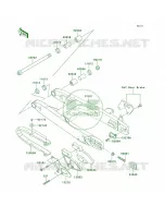 Swingarm per Kawasaki KX85 2012