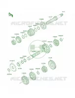 Transmission per Kawasaki KX85 2012