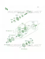 Crankshaft per Kawasaki KX450F 2011