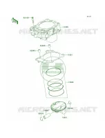 CylinderPistons per Kawasaki KX450F 2011