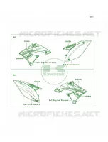 Decals per Kawasaki KX450F 2011