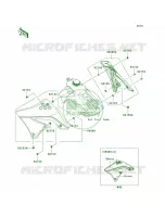 Engine Shrouds per Kawasaki KX450F 2011