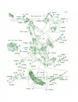 Frame Fittings per Kawasaki KX450F 2011
