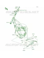 Frame per Kawasaki KX450F 2011
