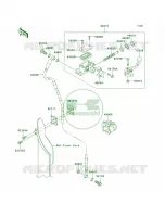 Front Master Cylinder per Kawasaki KX450F 2011