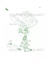 Fuel Pump per Kawasaki KX450F 2011