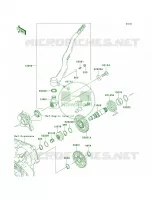 Kickstarter Mechanism per Kawasaki KX450F 2011