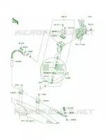 Rear Master Cylinder per Kawasaki KX450F 2011