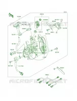 Throttle per Kawasaki KX450F 2011