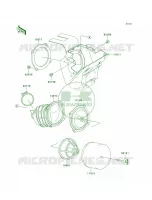 Air Cleaner per Kawasaki KX65  2011