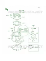 Cylinder HeadCylinder per Kawasaki KX65  2011