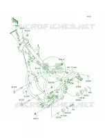 Engine Mount per Kawasaki KX65  2011