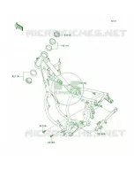 Frame per Kawasaki KX65  2011