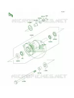 Front Hub per Kawasaki KX65  2011