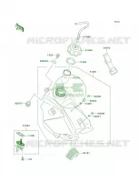 Fuel Tank per Kawasaki KX65  2011