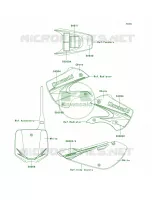 LabelsAAF per Kawasaki KX65  2011