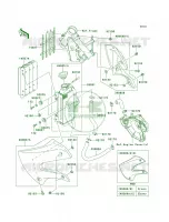 Radiator per Kawasaki KX65  2011