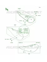 Side Covers per Kawasaki KX65  2011