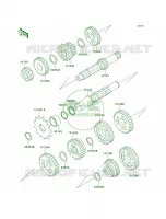 Transmission per Kawasaki KX65  2011