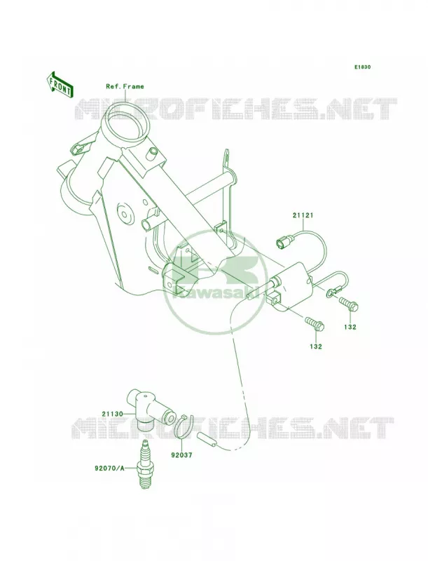 Ignition System Kawasaki MOTOS 65 2011 KX65   KX65ABF