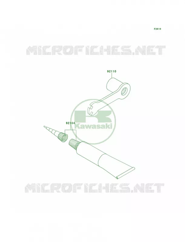 Owner's Tools Kawasaki MOTOS 65 2011 KX65   KX65ABF