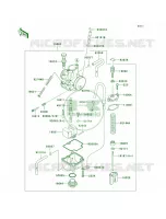 Carburetor per Kawasaki KX100 2009