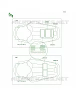 LabelsD6FD7F per Kawasaki KX100 2009
