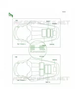 LabelsD8FD9F per Kawasaki KX100 2009