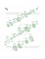 Transmission per Kawasaki KX100 2009